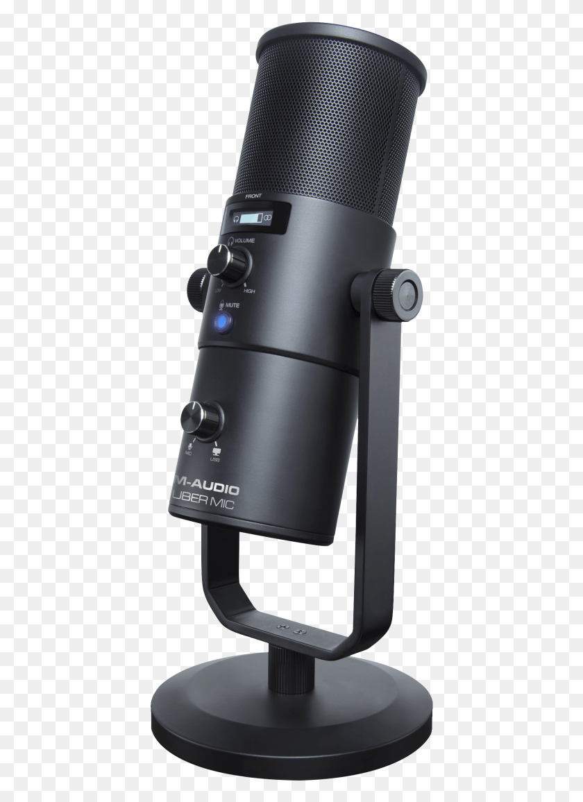408x1096 M Audio Uber Микрофон Usb Конденсаторный Микрофон, Прибор, Камера, Электроника Hd Png Скачать