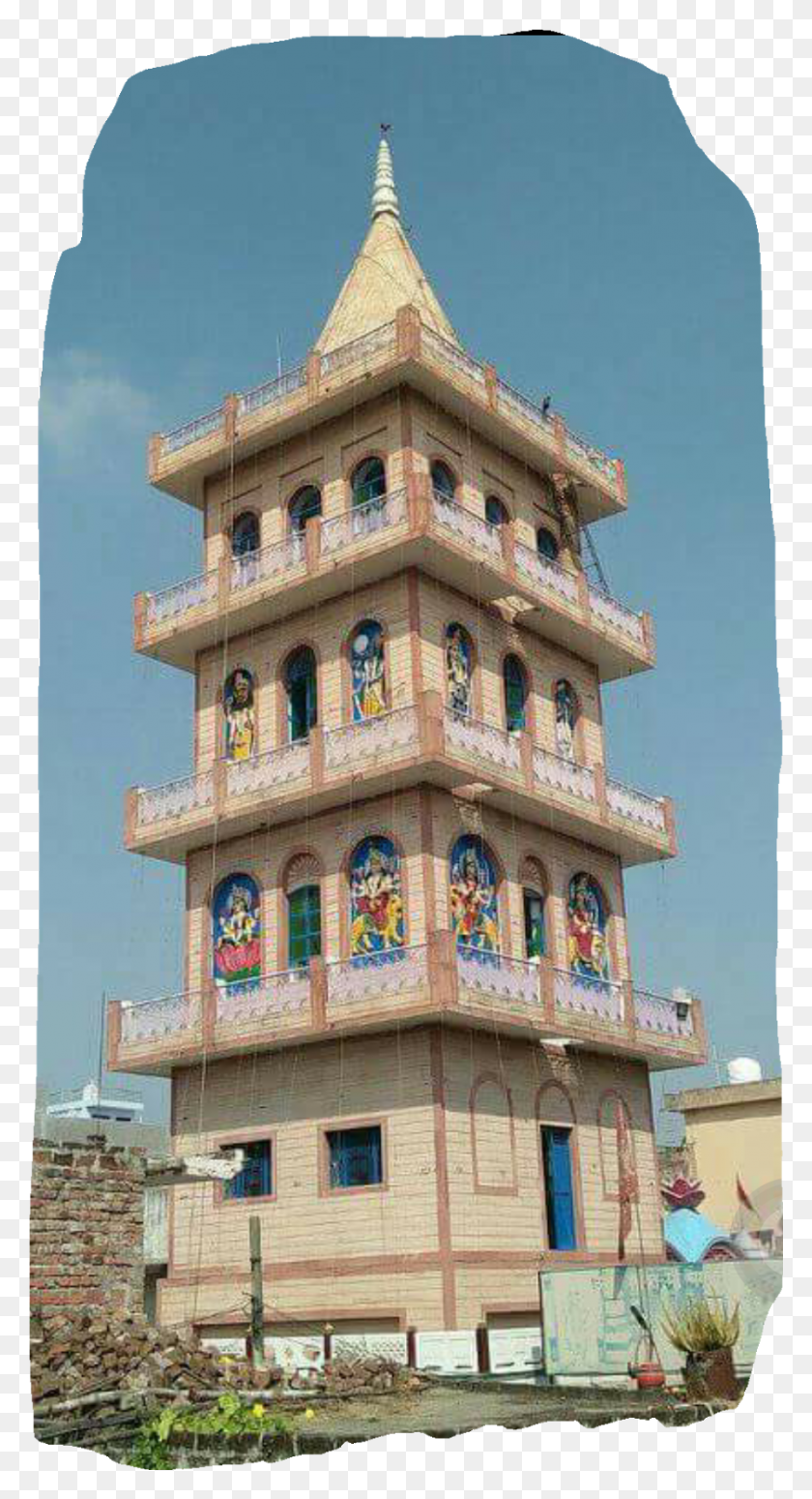 838x1600 Maa Bhagawati Hindu Temple, Architecture, Building, Tower HD PNG Download