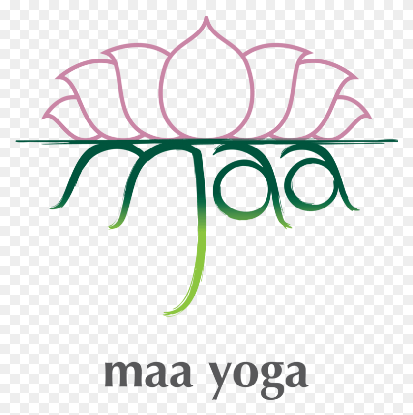 786x791 Descargar Png / Maa Yoga Logo 2017 01, Texto, Símbolo, Marca Registrada Hd Png