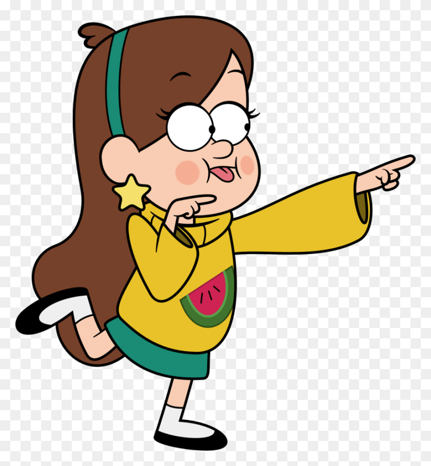 857x933 Mabel Pines Mabel Pines Green Sweater, Face, Eating, Food HD PNG Download