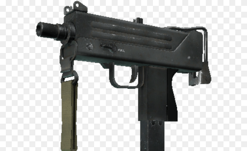 600x513 Mac 10 Csgo, Gun, Machine Gun, Weapon, Firearm PNG