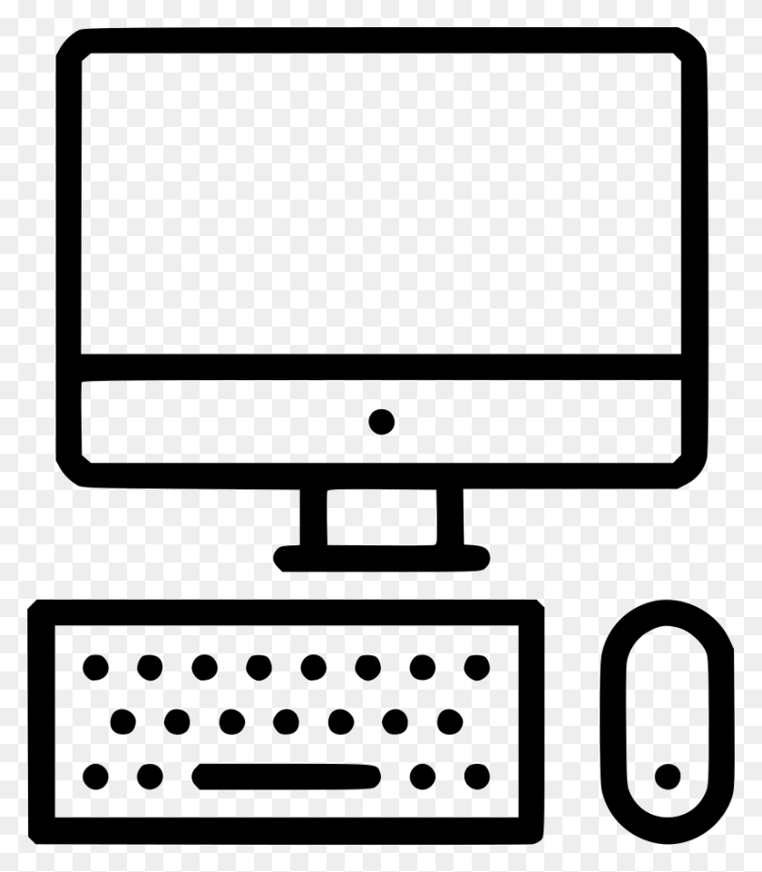848x980 Компьютерное Устройство Mac Дисплей Экран Рабочего Стола Клавиатура, Пк, Электроника, Варочная Панель Png Скачать