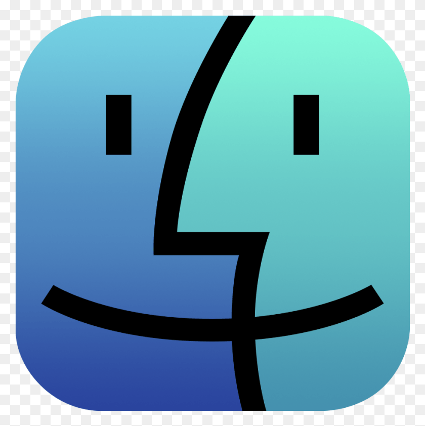 910x913 Mac Finder Icon Ios Mac Os, Number, Symbol, Text HD PNG Download