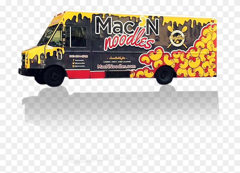 716x545 Mac N Noodles Food Truck Denver, Transportation, Vehicle, Bus HD PNG Download