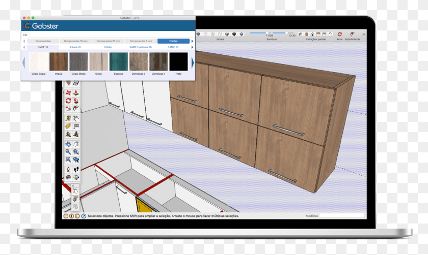 1080x612 Mac Sketchup Acabame Google Sketchup, Furniture, Cabinet, Monitor HD PNG Download