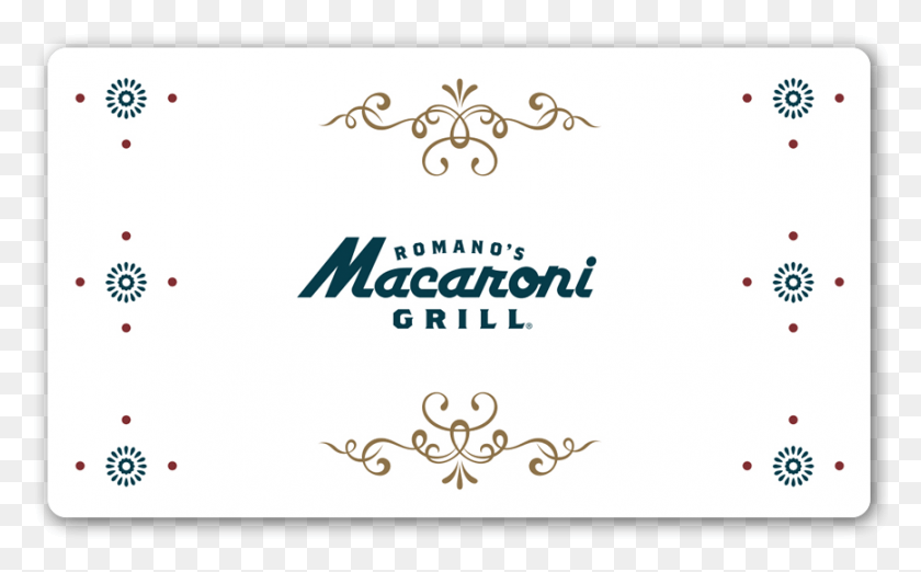 868x515 Macaroni Grill Gift Card Example Romano39s Macaroni Grill, Graphics, Floral Design HD PNG Download