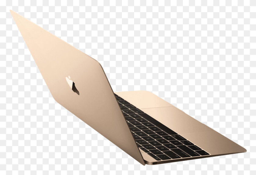 808x534 Macbook 12 Inch Laptop Right Side Apple Mac, Pc, Computer, Electronics HD PNG Download