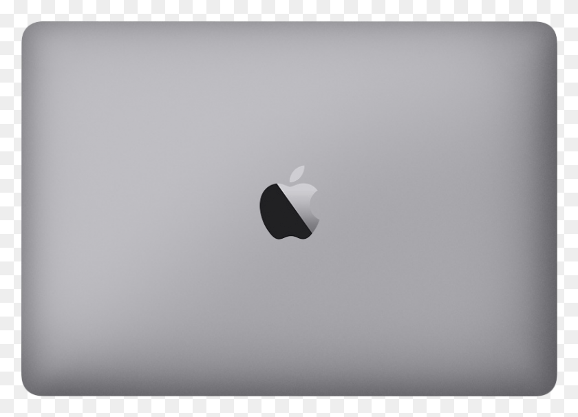 817x572 Macbook 12 Дюймов Серебристый Против Космического Серого, Логотип, Символ, Товарный Знак Png Скачать