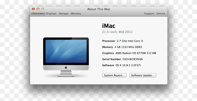 Macbook Pro 2014 About This Mac, Computer, Computer Hardware, Electronics, Hardware PNG