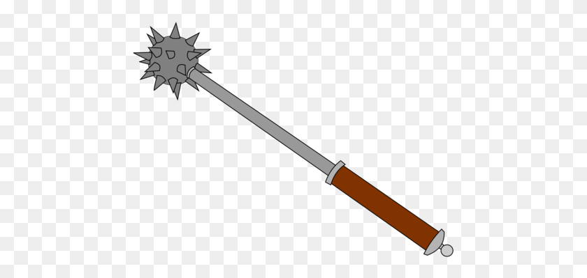 461x339 Mace Of Azog The Defiler Computer Icons Weapon Encapsulated Mace Clipart, Weaponry, Spear, Symbol HD PNG Download