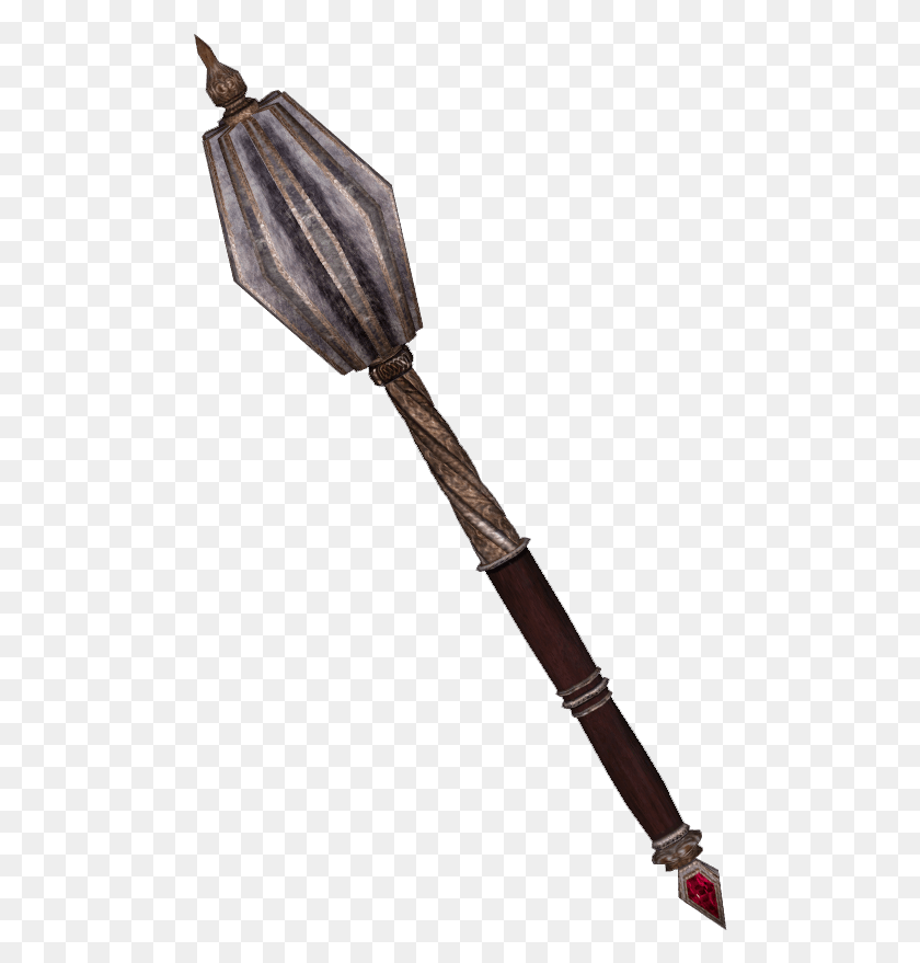 488x819 Mace Of The Crusader Ranged Weapon, Arrow, Symbol, Spear HD PNG Download
