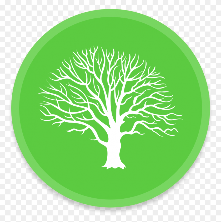 927x933 Macfamilytree Icon Tree Icon Circle, Label, Text, Outdoors HD PNG Download