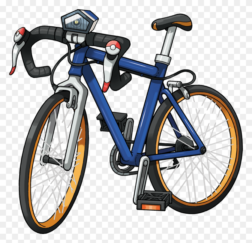 1200x1156 Mach Bike Pokemon Bike, Wheel, Machine, Bicycle HD PNG Download