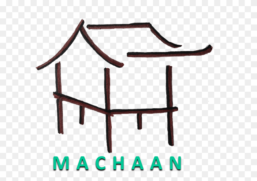 612x532 Machaan, Bow, Furniture, Building HD PNG Download