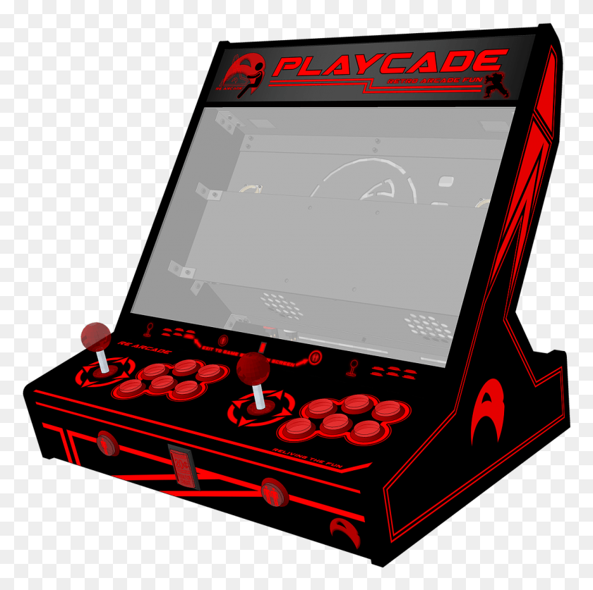 1097x1094 Machine Clipart Arcade Cabinet Arcade Game, Arcade Game Machine HD PNG Download