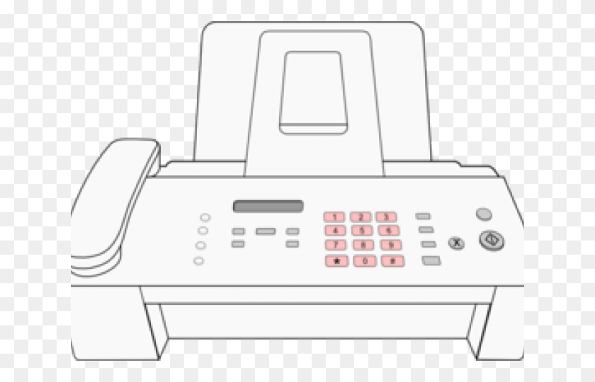 640x480 Machine Clipart Fax Machine Draw A Fax Machine, Word, Printer, Rotor HD PNG Download