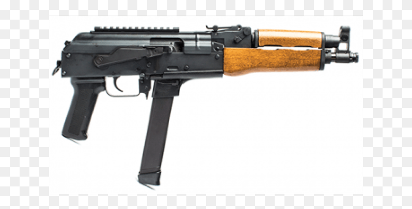 641x366 Machine Gun Clipart Draco Ak 47 Style Pistol, Weapon, Weaponry, Rifle HD PNG Download