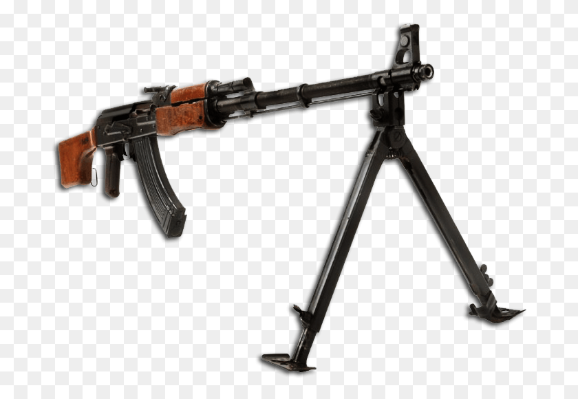 694x520 Machine Gun Rpk, Trípode, Arma, Arma Hd Png