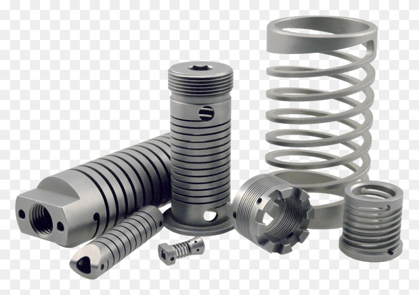 1230x838 Machined Springs Bellows, Suspension, Spiral, Coil HD PNG Download