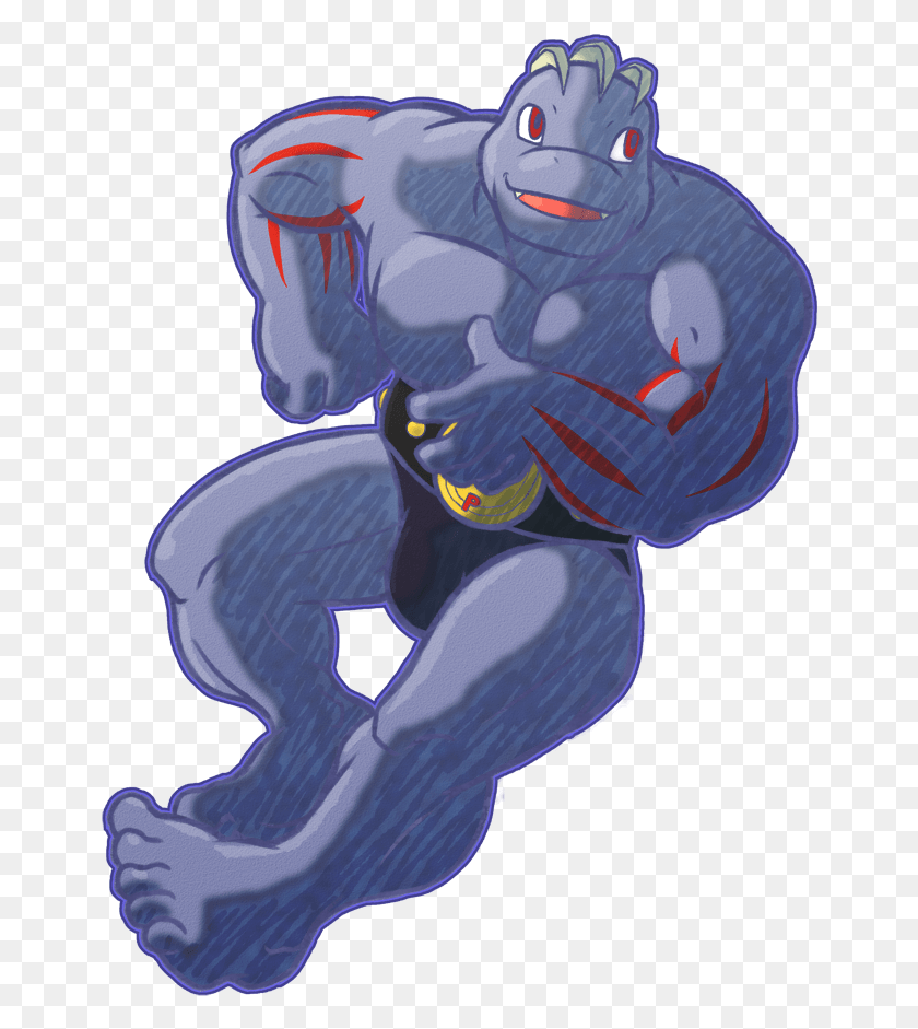 656x881 Machoke Cartoon, Clothing, Apparel, Animal HD PNG Download