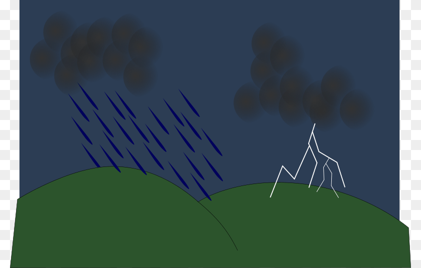 800x536 Machovka Storm, Nature, Night, Outdoors, Grass Sticker PNG