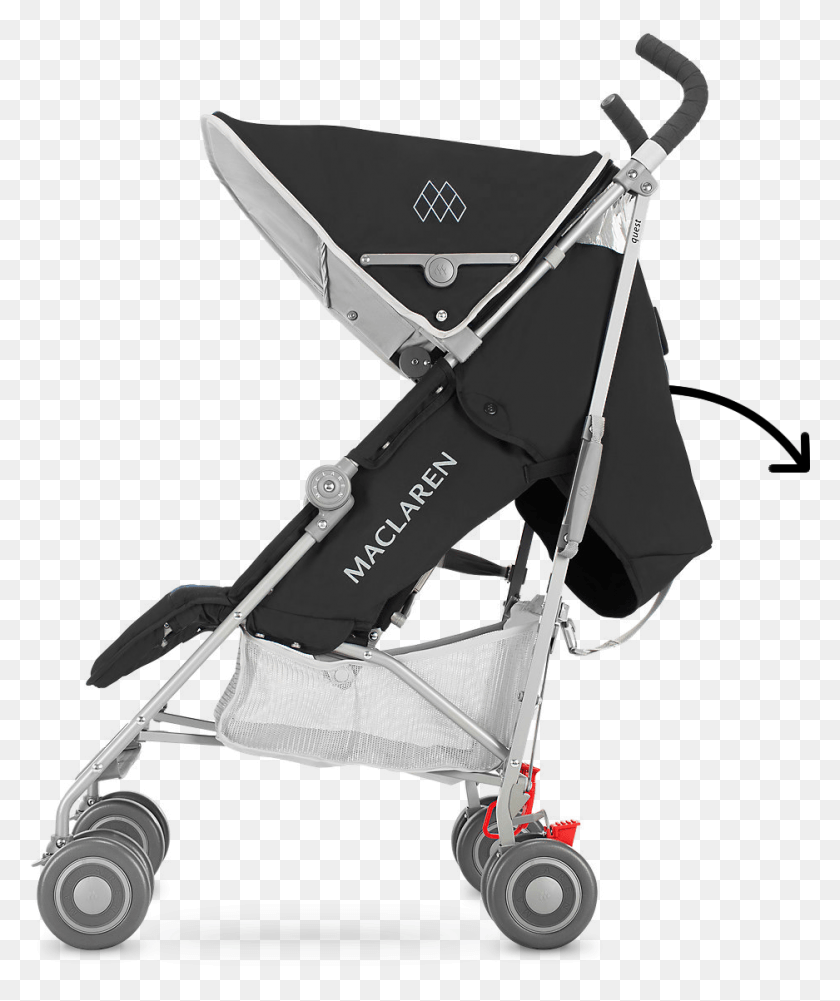 937x1131 Maclaren Quest Stroller 2016, Bow, Lawn Mower, Tool HD PNG Download