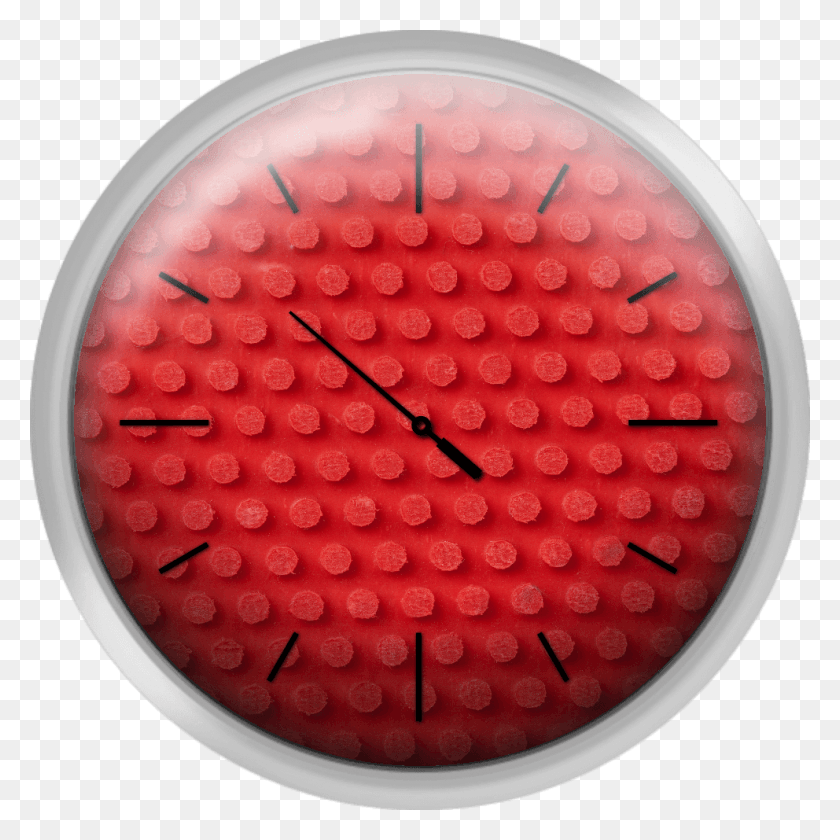 992x992 Macro Ping Pong Paddle Texture Construction Set Toy, Wall Clock, Clock, Analog Clock HD PNG Download