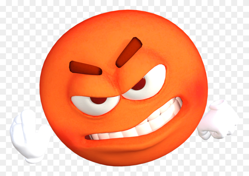 963x661 Mad Face Symbol 154116 Source Angry Face Emoji, Toy, Mask, Pac Man HD PNG Download