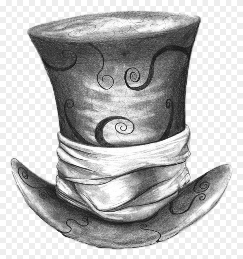 1024x1095 Mad Hatter Hat Love It, Person, Human HD PNG Download