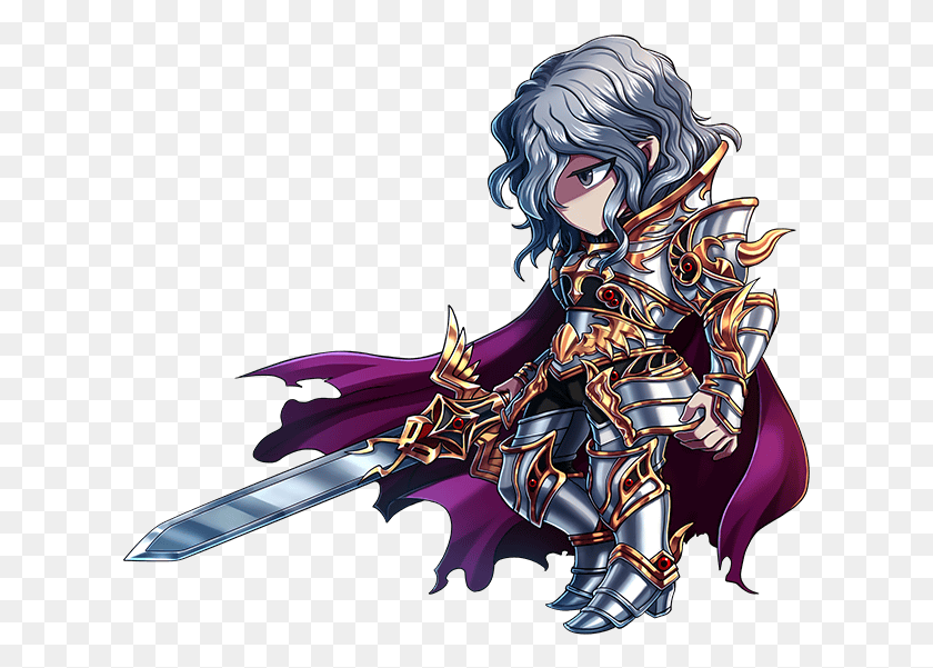 619x541 Mad Knight Narza Brave Frontier Plague Knight Shovel Brave Frontier Narza, Person, Human, Manga HD PNG Download