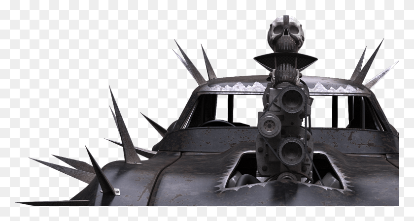 1262x630 Mad Max Game Mainimg Spikes Mad Max En, Machine, Building, Rotor HD PNG Download