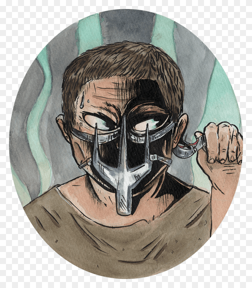 866x1000 Mad Max Illustration, Casco, Ropa Hd Png
