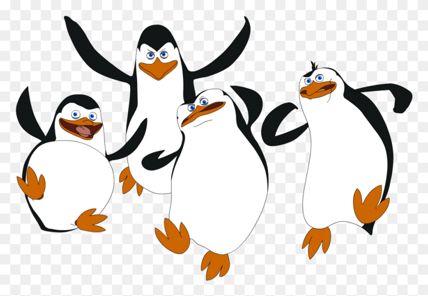 953x638 Pingüinos De Madagascar Pingüinos De Madagascar, Pájaro, Animal, Pingüino Hd Png