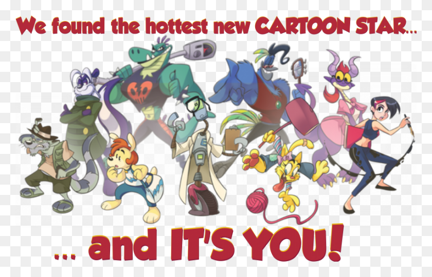 852x525 Madcap Title Card Cartoon, Person, Human, Comics HD PNG Download