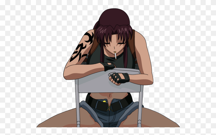 560x466 Made A Bingo Card For The Switch Event Black Lagoon Revy, Person, Human, Manga HD PNG Download