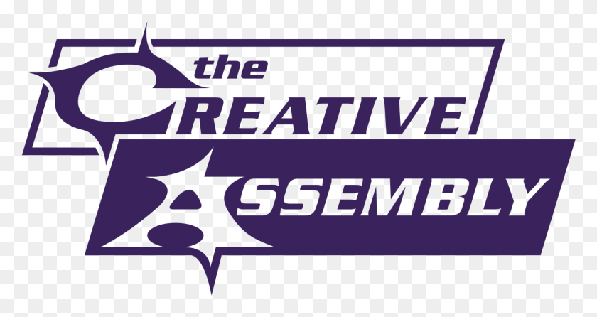 1244x616 Made By The Creative Assembly Creative Assembly Logo, Text, Word, Symbol HD PNG Download