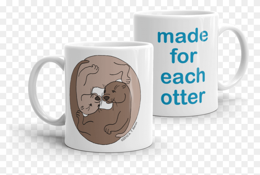 2797x1813 Made For Each Otter Mug Otter Mug, Coffee Cup, Cup, Paper HD PNG Download