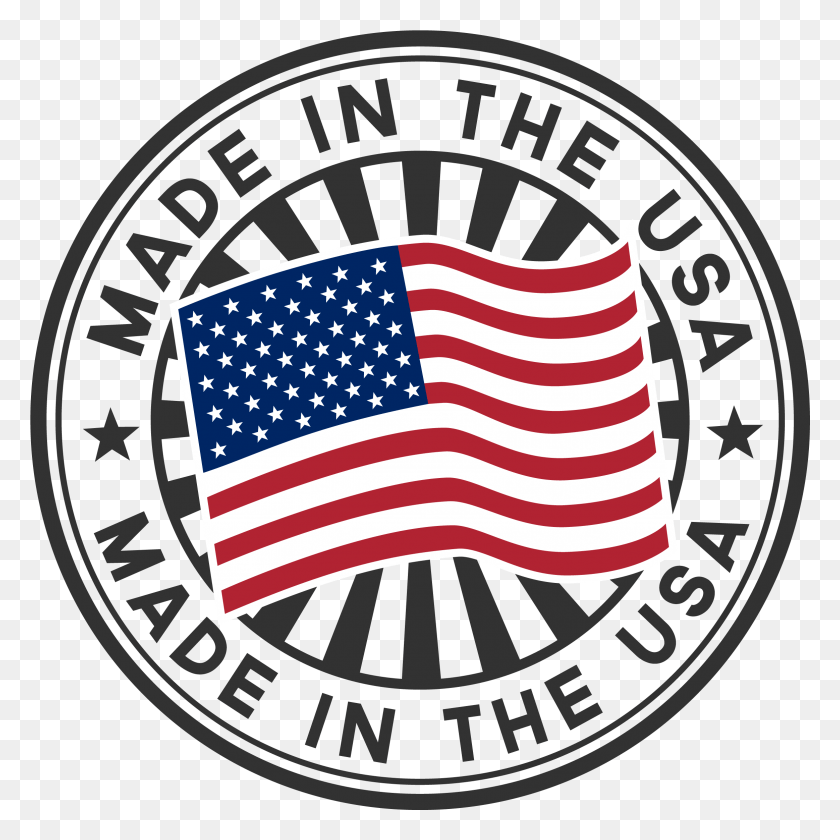 2326x2326 Made In U Made In Usa, Flag, Symbol, American Flag HD PNG Download