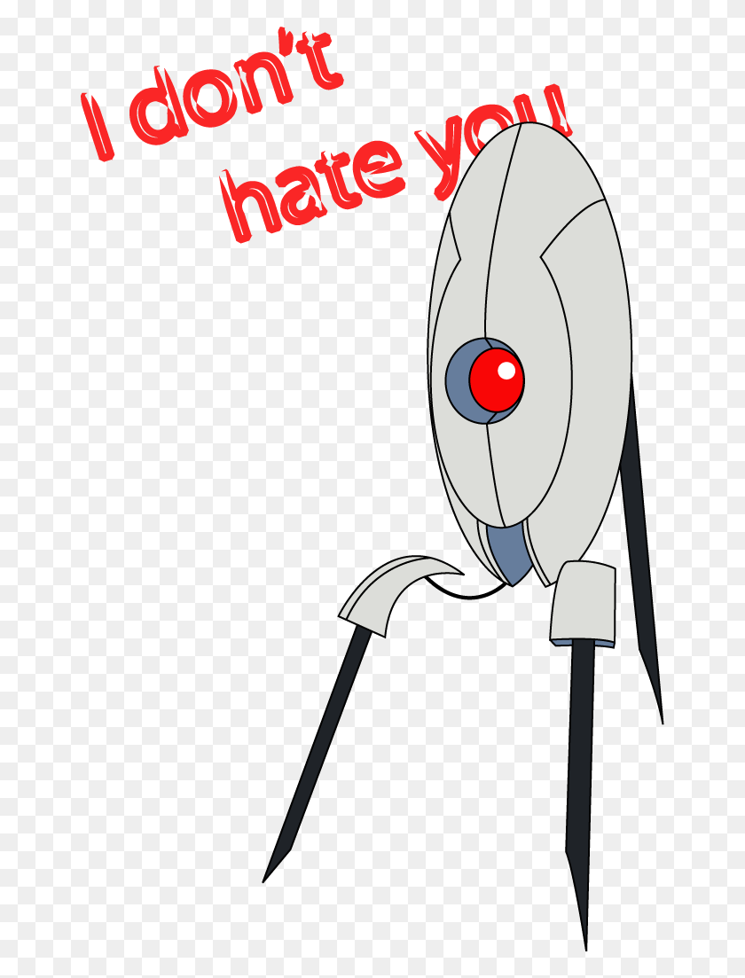 658x1043 Made Me Think Of The Turret Sentry In Portal Don T Hate You Portal Gif, Graphics, Engine HD PNG Download