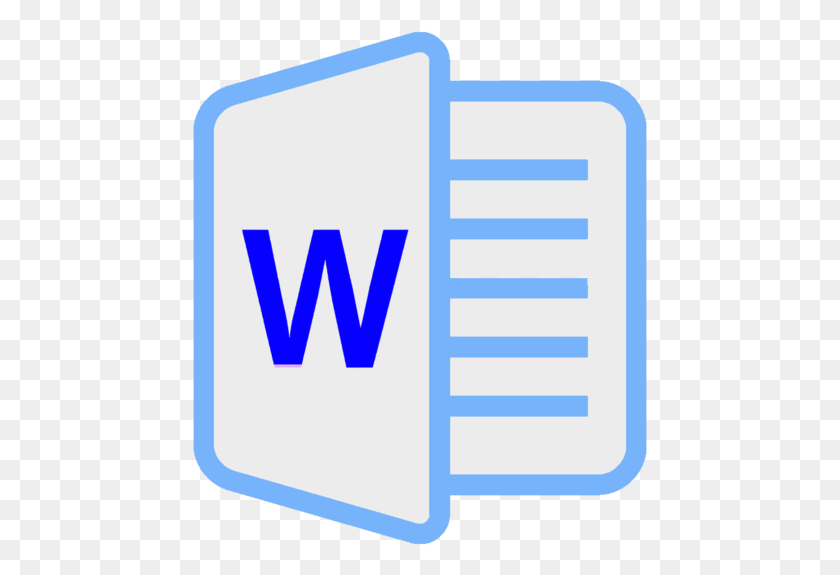 455x515 Descargar Png Hecho Simple Para Microsoft Word 4 Azul Eléctrico, Primeros Auxilios, Etiqueta, Texto Hd Png