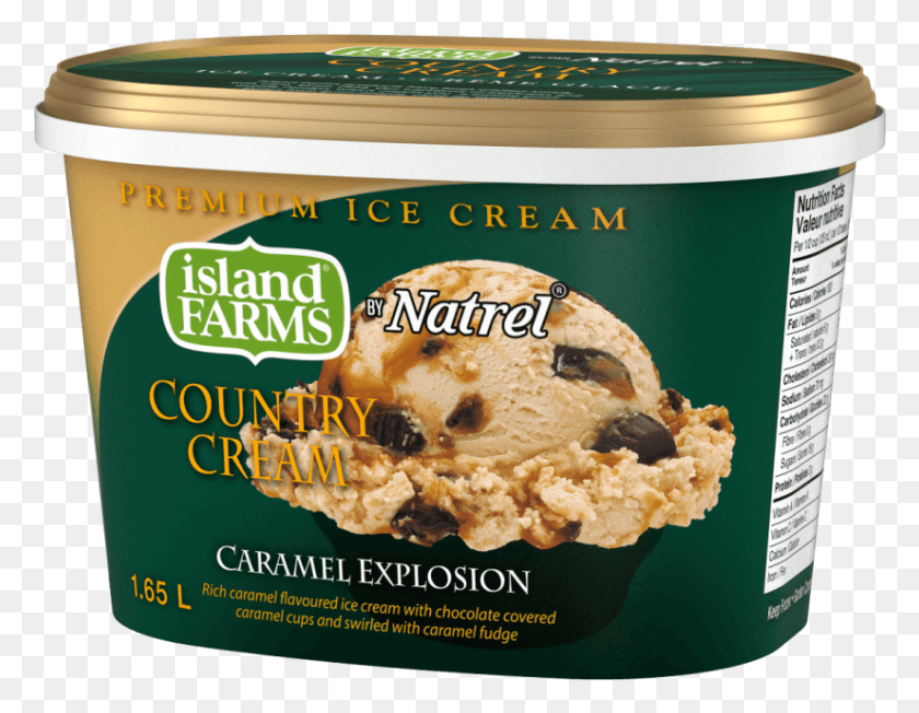 825x627 Made With 100 Canadian Dairy And Premium Ingredients Island Farms Country Cream Or Denali Ice Cream, Food, Tin, Can HD PNG Download