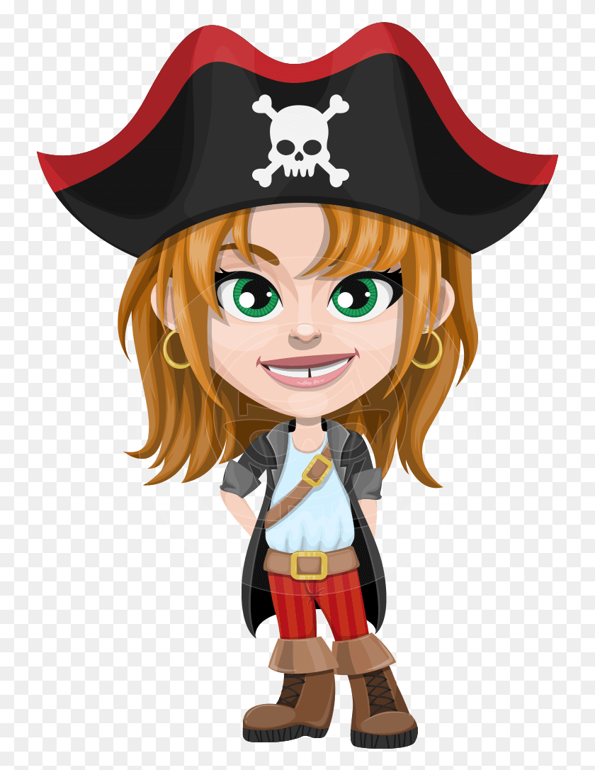 737x1026 Madison On Board Female Pirate Cartoon Characters, Person, Human, Costume HD PNG Download