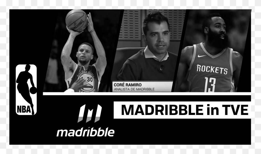 8023x4501 Madribble Featured In Tve How Has The Nba Changed, Person, Human, People HD PNG Download