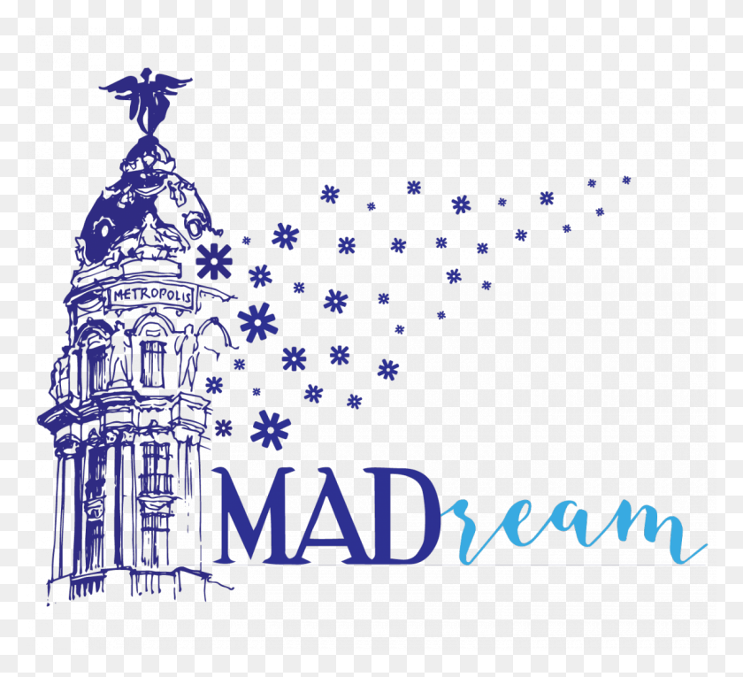 1200x1086 Madrid Is A Non Stop City It Is Always Vibrant Full Illustration, Text, Lighting, Spire HD PNG Download