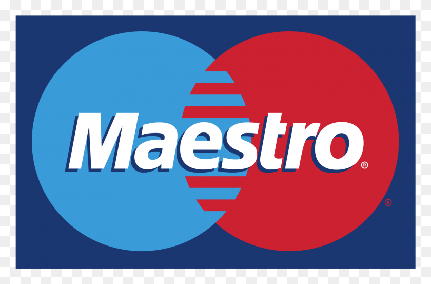 2191x1385 Maestro Logo Transparent Maestro Card, Logo, Symbol, Trademark HD PNG Download