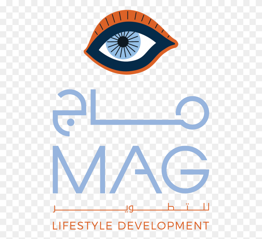 503x705 Descargar Png Mag Eye Townhouses At Meydan Dubai Logotipo De Mag Estilo De Vida, Texto, Alfabeto Hd Png