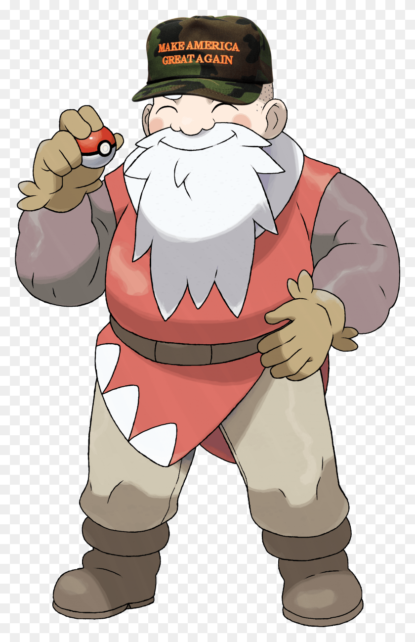 2185x3470 Maga Bearded Pokemon Trainer Art, Person, Human, Hand HD PNG Download