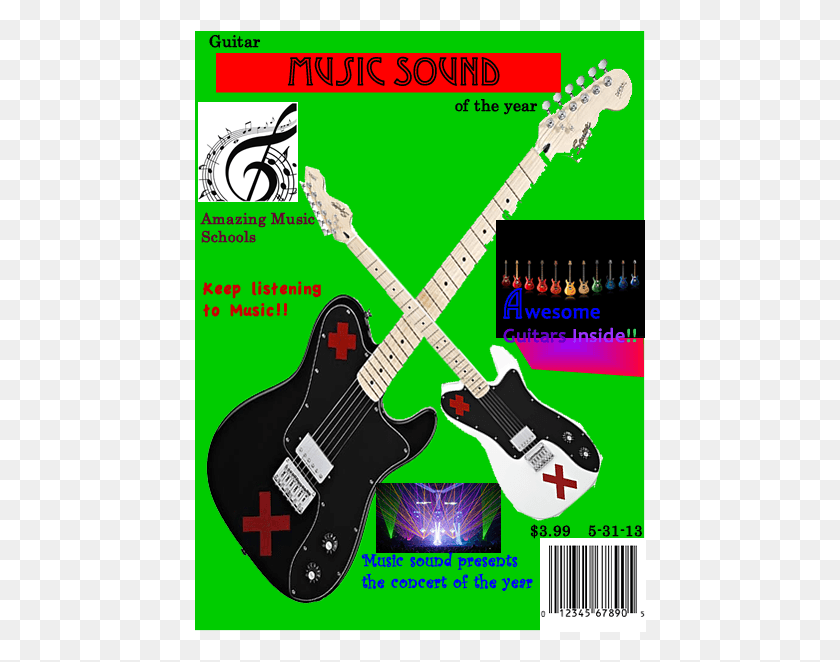 452x602 Descargar Png Portada De Revista Paul Reed Smith, Guitarra, Actividades De Ocio, Instrumento Musical Hd Png
