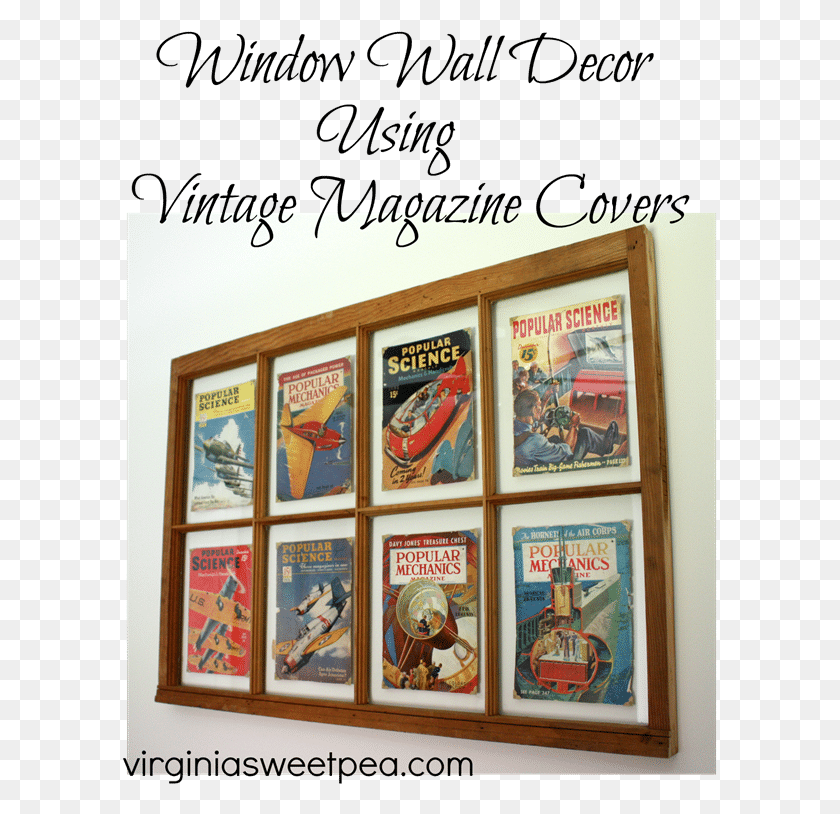 595x754 Magazine Cover Vintage Magazine In Frame, Book, Poster, Advertisement HD PNG Download