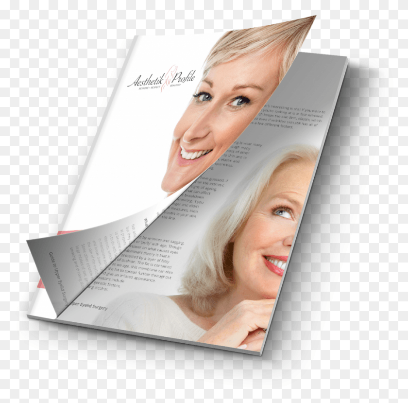 889x877 Magazine Mockup Uppereyel Blond, Person, Human, Poster HD PNG Download